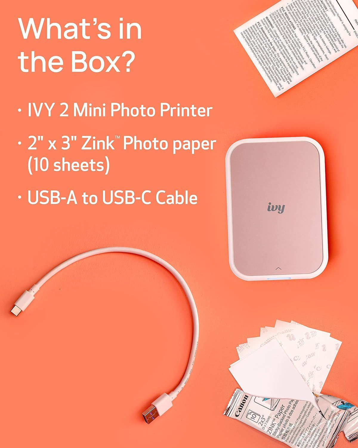 Instant portable Photo Printer