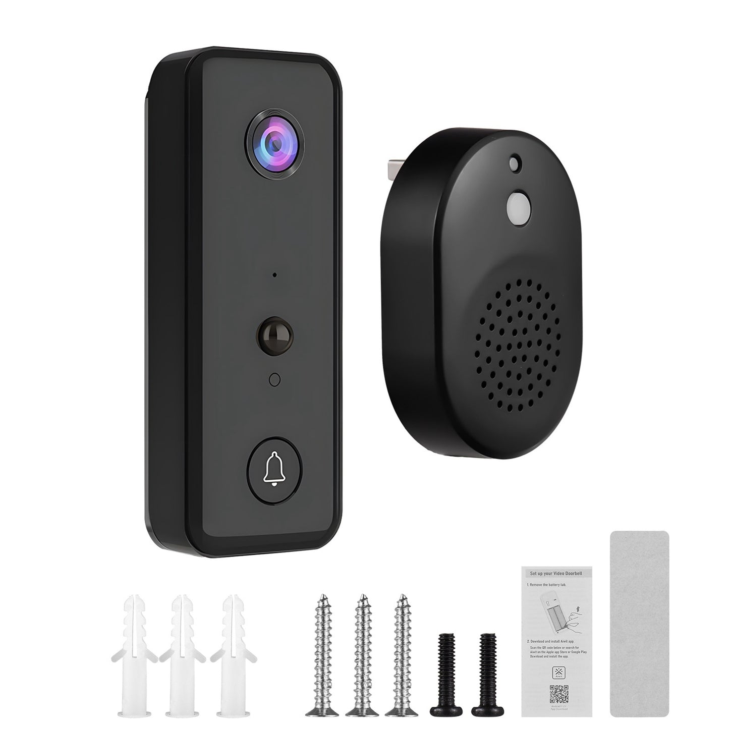 Doorbell Camera 140° Wide Angle Lens Door Camera