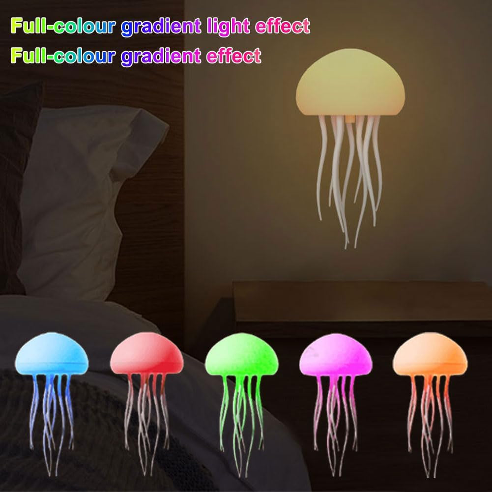 Rechargeable Jellyfish Table Lamp with Touch Sensor