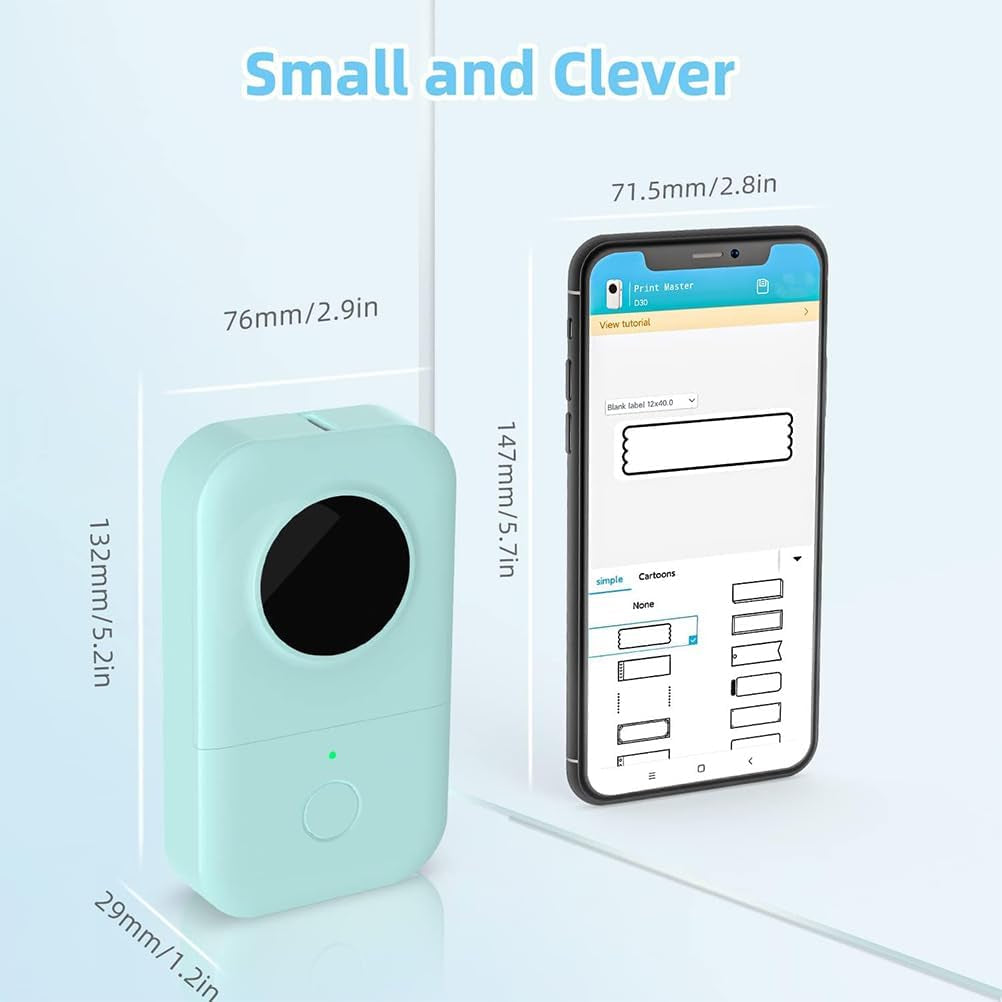 Handheld Thermal Sticker &  Label maker Machine